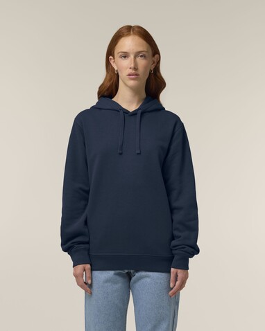 Sounder - Der Unisex-Hoodie mit Seitentaschen - French Navy - XXS bedrucken, Art.-Nr. STSU229C7272S