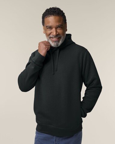 Sounder - Der Unisex-Hoodie mit Seitentaschen - Black - XL bedrucken, Art.-Nr. STSU229C0021X