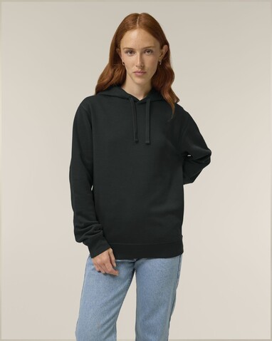 Sounder - Der Unisex-Hoodie mit Seitentaschen - Black - XS bedrucken, Art.-Nr. STSU229C002XS Sounder - Der Unisex-Hoodie mit Seitentaschen - Black - XS bedrucken, Art.-Nr. STSU229C002XS