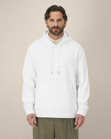Gamechanger - Der Unisex-Hoodie aus recycelter Baumwolle - White - XS bedrucken, Art.-Nr. STSU257C001XS Gamechanger - Der Unisex-Hoodie aus recycelter Baumwolle - White - XS bedrucken, Art.-Nr. STSU257C001XS