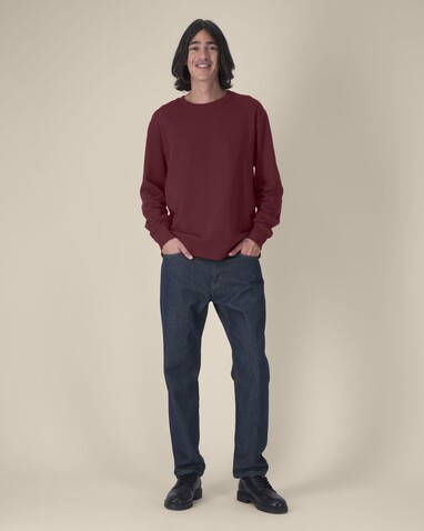 Thinker - Das Rundhals-Unisex-Sweatshirt aus recycelter Baumwolle - Burgundy - 5XL bedrucken, Art.-Nr. STSU269C2445X Thinker - Das Rundhals-Unisex-Sweatshirt aus recycelter Baumwolle - Burgundy - 5XL bedrucken, Art.-Nr. STSU269C2445X