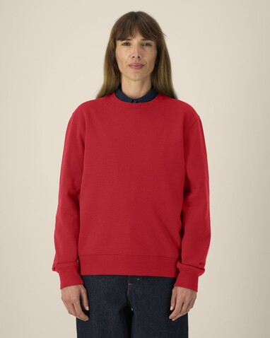 Thinker - Das Rundhals-Unisex-Sweatshirt aus recycelter Baumwolle - Red - XS bedrucken, Art.-Nr. STSU269C004XS Thinker - Das Rundhals-Unisex-Sweatshirt aus recycelter Baumwolle - Red - XS bedrucken, Art.-Nr. STSU269C004XS