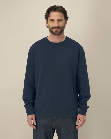 Thinker - Das Rundhals-Unisex-Sweatshirt aus recycelter Baumwolle - French Navy - 5XL bedrucken, Art.-Nr. STSU269C7275X