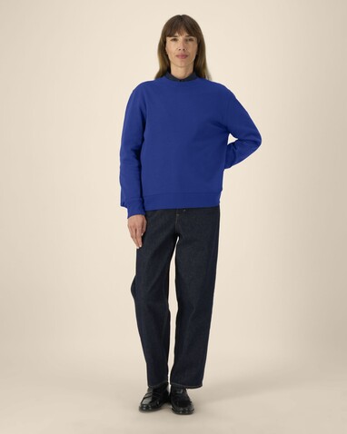 Thinker - Das Rundhals-Unisex-Sweatshirt aus recycelter Baumwolle - Worker Blue - XS bedrucken, Art.-Nr. STSU269C088XS Thinker - Das Rundhals-Unisex-Sweatshirt aus recycelter Baumwolle - Worker Blue - XS bedrucken, Art.-Nr. STSU269C088XS