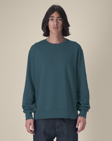 Thinker - Das Rundhals-Unisex-Sweatshirt aus recycelter Baumwolle - Stargazer - XS bedrucken, Art.-Nr. STSU269C702XS