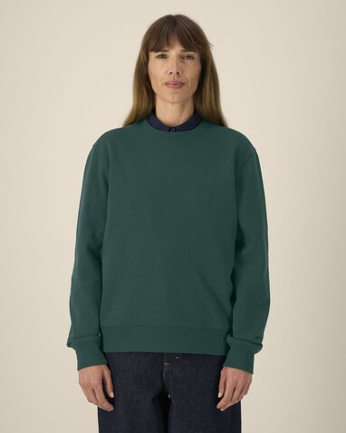 Thinker - Das Rundhals-Unisex-Sweatshirt aus recycelter Baumwolle - Glazed Green - XL bedrucken, Art.-Nr. STSU269C0361X
