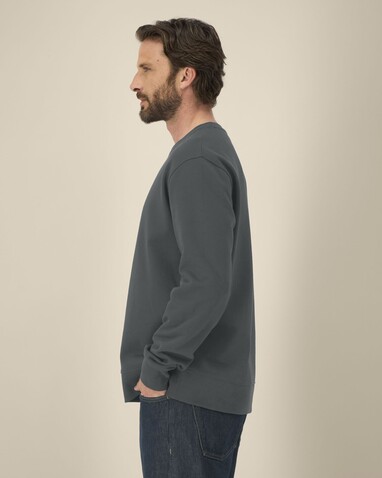 Thinker - Das Rundhals-Unisex-Sweatshirt aus recycelter Baumwolle - Anthracite - XL bedrucken, Art.-Nr. STSU269C2531X