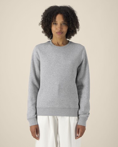 Roller - Das Rundhals-Unisex-Sweatshirt - Heather Grey - M bedrucken, Art.-Nr. STSU868C2501M