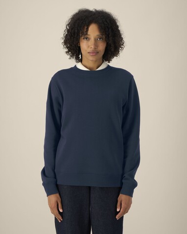 Stella Thinker - Das Damen-Rundhals-Sweatshirt aus recycelter Baumwolle - French Navy - L bedrucken, Art.-Nr. STSW254C7271L