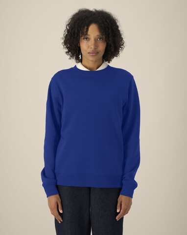 Stella Thinker - Das Damen-Rundhals-Sweatshirt aus recycelter Baumwolle - Worker Blue - M bedrucken, Art.-Nr. STSW254C0881M Stella Thinker - Das Damen-Rundhals-Sweatshirt aus recycelter Baumwolle - Worker Blue - M bedrucken, Art.-Nr. STSW254C0881M
