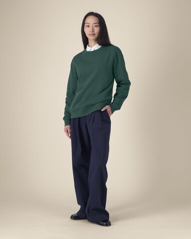Stella Thinker - Das Damen-Rundhals-Sweatshirt aus recycelter Baumwolle - Glazed Green - 3XL bedrucken, Art.-Nr. STSW254C0363X