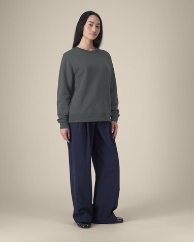 Stella Thinker - Das Damen-Rundhals-Sweatshirt aus recycelter Baumwolle - Anthracite - L bedrucken, Art.-Nr. STSW254C2531L Stella Thinker - Das Damen-Rundhals-Sweatshirt aus recycelter Baumwolle - Anthracite - L bedrucken, Art.-Nr. STSW254C2531L