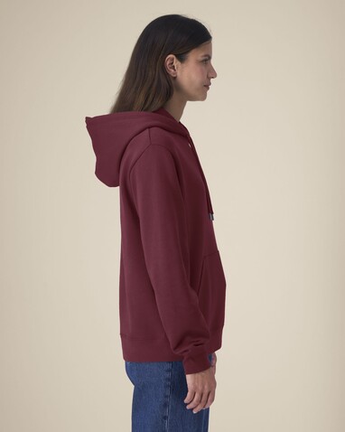 Stella Gamechanger - Der Damen-Hoodie aus recycelter Baumwolle - Burgundy - XL bedrucken, Art.-Nr. STSW268C2441X
