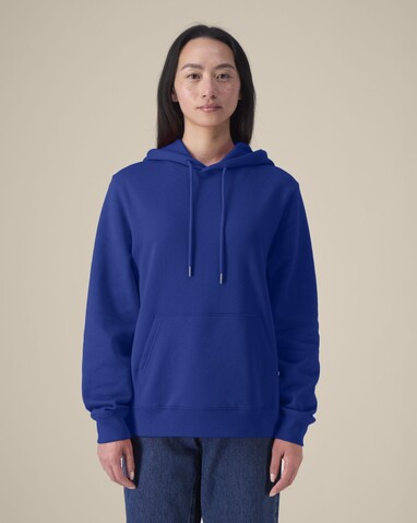 Stella Gamechanger - Der Damen-Hoodie aus recycelter Baumwolle - Worker Blue - 3XL bedrucken, Art.-Nr. STSW268C0883X