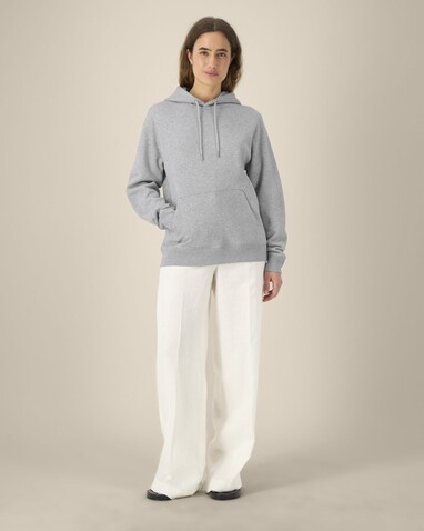 Stella Gamechanger - Der Damen-Hoodie aus recycelter Baumwolle - Heather Grey - 3XL bedrucken, Art.-Nr. STSW268C2503X Stella Gamechanger - Der Damen-Hoodie aus recycelter Baumwolle - Heather Grey - 3XL bedrucken, Art.-Nr. STSW268C2503X