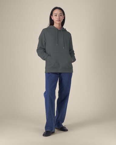 Stella Gamechanger - Der Damen-Hoodie aus recycelter Baumwolle - Anthracite - S bedrucken, Art.-Nr. STSW268C2531S Stella Gamechanger - Der Damen-Hoodie aus recycelter Baumwolle - Anthracite - S bedrucken, Art.-Nr. STSW268C2531S