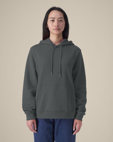 Stella Gamechanger - Der Damen-Hoodie aus recycelter Baumwolle - Anthracite - L bedrucken, Art.-Nr. STSW268C2531L