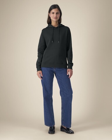 Stella Gamechanger - Der Damen-Hoodie aus recycelter Baumwolle - Black - 3XL bedrucken, Art.-Nr. STSW268C0023X Stella Gamechanger - Der Damen-Hoodie aus recycelter Baumwolle - Black - 3XL bedrucken, Art.-Nr. STSW268C0023X