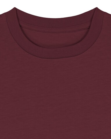 Mini Creator 2.0 - Das Iconic Kinder-T-Shirt - Burgundy - 7-8/122-128cm bedrucken, Art.-Nr. STTK184C24407