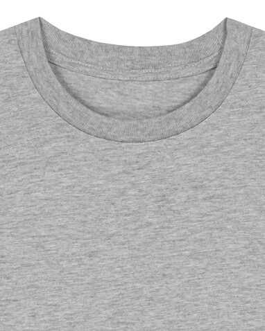 Mini Creator 2.0 - Das Iconic Kinder-T-Shirt - Heather Grey - 3-4/98-104cm bedrucken, Art.-Nr. STTK184C25003