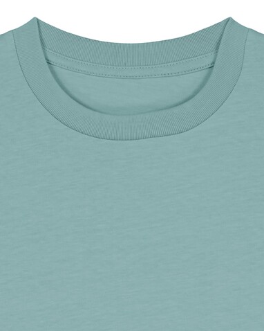 Mini Creator 2.0 - Das Iconic Kinder-T-Shirt - Teal Monstera - 12-13/152-158cm bedrucken, Art.-Nr. STTK184C06012