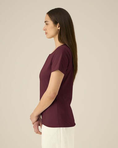 Stella Expresser 2.0 - Das Fitted Damen-T-Shirt - Burgundy - 3XL bedrucken, Art.-Nr. STTW079C2443X