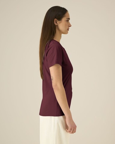 Stella Expresser 2.0 - Das Fitted Damen-T-Shirt - Burgundy - 3XL bedrucken, Art.-Nr. STTW079C2443X