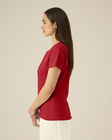 Stella Expresser 2.0 - Das Fitted Damen-T-Shirt - Red - S bedrucken, Art.-Nr. STTW079C0041S