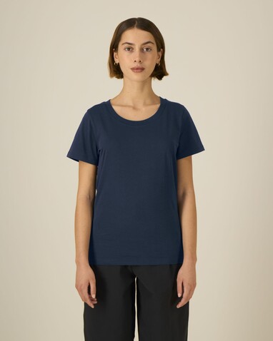 Stella Expresser 2.0 - Das Fitted Damen-T-Shirt - French Navy - 3XL bedrucken, Art.-Nr. STTW079C7273X