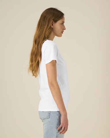 Stella Expresser 2.0 - Das Fitted Damen-T-Shirt - White - L bedrucken, Art.-Nr. STTW079C0011L