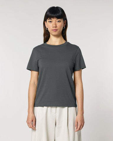 Stella Muser - Das Iconic Damen-T-Shirt - Anthracite - M bedrucken, Art.-Nr. STTW172C2531M