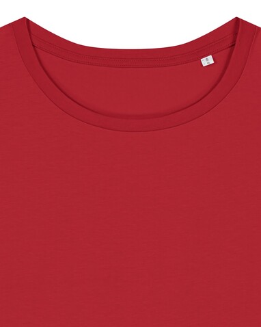 Stella Serena - Das Damen-T-Shirt mit weitem Rundhalsausschnitt - Red - XXL bedrucken, Art.-Nr. STTW173C0042X