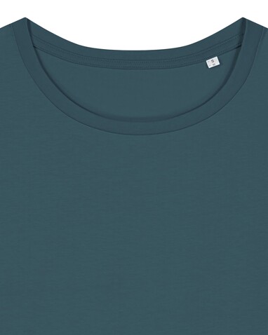 Stella Serena - Das Damen-T-Shirt mit weitem Rundhalsausschnitt - Stargazer - M bedrucken, Art.-Nr. STTW173C7021M