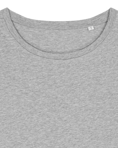 Stella Serena - Das Damen-T-Shirt mit weitem Rundhalsausschnitt - Heather Grey - XL bedrucken, Art.-Nr. STTW173C2501X Stella Serena - Das Damen-T-Shirt mit weitem Rundhalsausschnitt - Heather Grey - XL bedrucken, Art.-Nr. STTW173C2501X