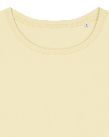 Stella Serena - Das Damen-T-Shirt mit weitem Rundhalsausschnitt - Butter - S bedrucken, Art.-Nr. STTW173C0781S
