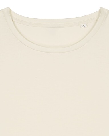 Stella Serena - Das Damen-T-Shirt mit weitem Rundhalsausschnitt - Natural Raw - L bedrucken, Art.-Nr. STTW173C0541L