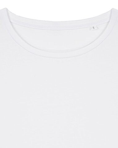 Stella Serena - Das Damen-T-Shirt mit weitem Rundhalsausschnitt - White - L bedrucken, Art.-Nr. STTW173C0011L