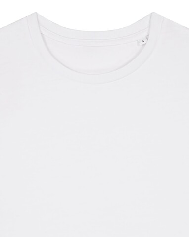 Stella Ella - Das kurze Fitted Damen-T-Shirt - White - XXL bedrucken, Art.-Nr. STTW174C0012X