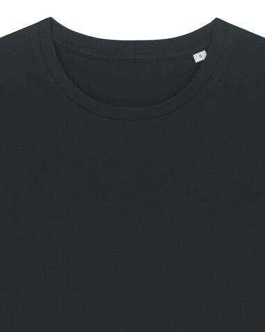 Stella Ella - Das kurze Fitted Damen-T-Shirt - Black - XL bedrucken, Art.-Nr. STTW174C0021X