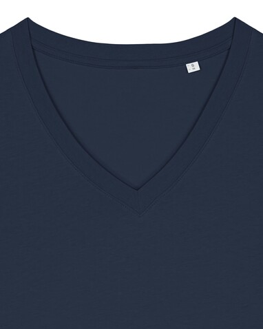 Stella Isla - Das Damen-T-Shirt mit V-Ausschnitt - French Navy - L bedrucken, Art.-Nr. STTW176C7271L