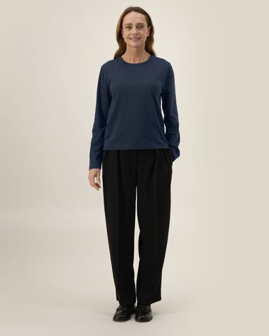Stella Muser Long Sleeve - Das Iconic Langarm-Damen-T-Shirt - French Navy - L bedrucken, Art.-Nr. STTW219C7271L