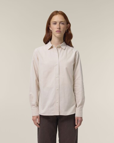 Stella Oxford Shirt - Das Damen-Oxfordhemd - Beige Oxford - XL bedrucken, Art.-Nr. STWW971C3621X Stella Oxford Shirt - Das Damen-Oxfordhemd - Beige Oxford - XL bedrucken, Art.-Nr. STWW971C3621X