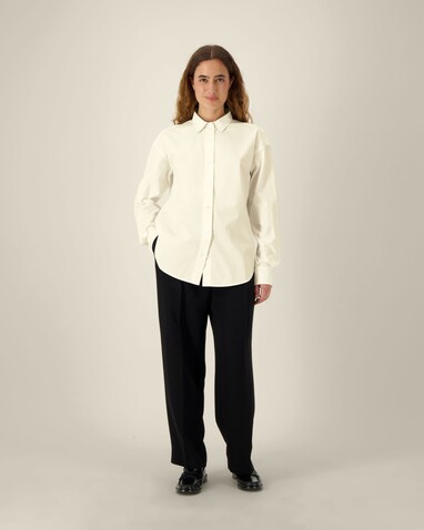 Stella Styler Shirt - Das Relaxed Damen-Popelinehemd - Cream - L bedrucken, Art.-Nr. STWW973C3611L