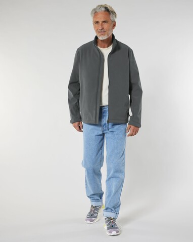 Stanley Navigator - Die Herren-Softshelljacke - Anthracite - S bedrucken, Art.-Nr. STJM167C2531S