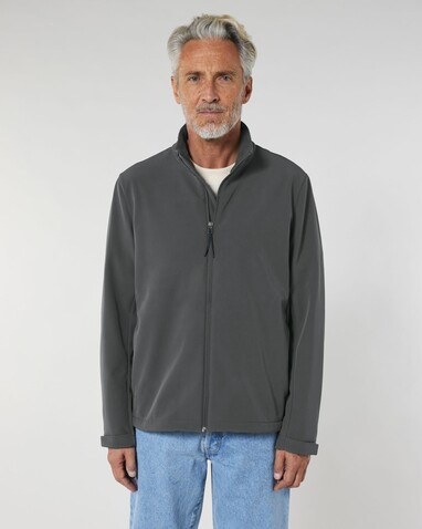 Stanley Navigator - Die Herren-Softshelljacke - Anthracite - XL bedrucken, Art.-Nr. STJM167C2531X