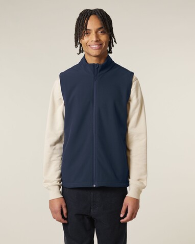 Stanley Trail Blazer - Die Herren-Softshellweste - French Navy - 5XL bedrucken, Art.-Nr. STJM235C7275X Stanley Trail Blazer - Die Herren-Softshellweste - French Navy - 5XL bedrucken, Art.-Nr. STJM235C7275X