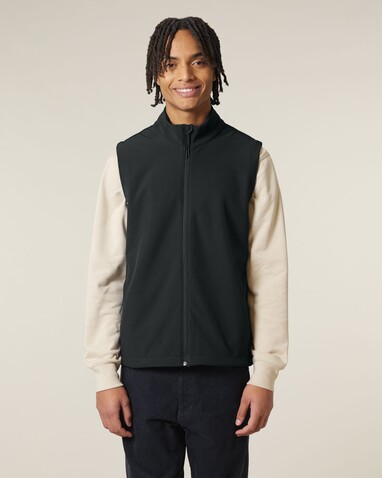 Stanley Trail Blazer - Die Herren-Softshellweste - Black - S bedrucken, Art.-Nr. STJM235C0021S Stanley Trail Blazer - Die Herren-Softshellweste - Black - S bedrucken, Art.-Nr. STJM235C0021S