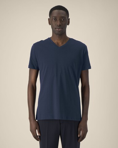 Stanley Presenter - Das Herren-T-Shirt mit V-Ausschnitt - French Navy - XXL bedrucken, Art.-Nr. STTM562C7272X Stanley Presenter - Das Herren-T-Shirt mit V-Ausschnitt - French Navy - XXL bedrucken, Art.-Nr. STTM562C7272X