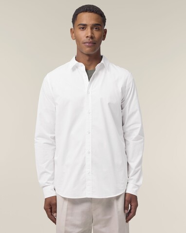 Stanley Styler Shirt - Das Herren-Popelinehemd - White - 4XL bedrucken, Art.-Nr. STWM969C0014X Stanley Styler Shirt - Das Herren-Popelinehemd - White - 4XL bedrucken, Art.-Nr. STWM969C0014X