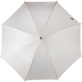 rPET 190T Automatischer Golfschirm Milan – beige bedrucken, Art.-Nr. 357999999_1306258